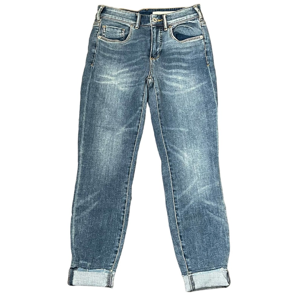 Pilcro And The Letterpress Anthropolgie High Rise Skinny Jeans Size 26X25 Womens